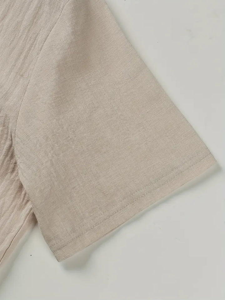 Camicia elegante a maniche corte