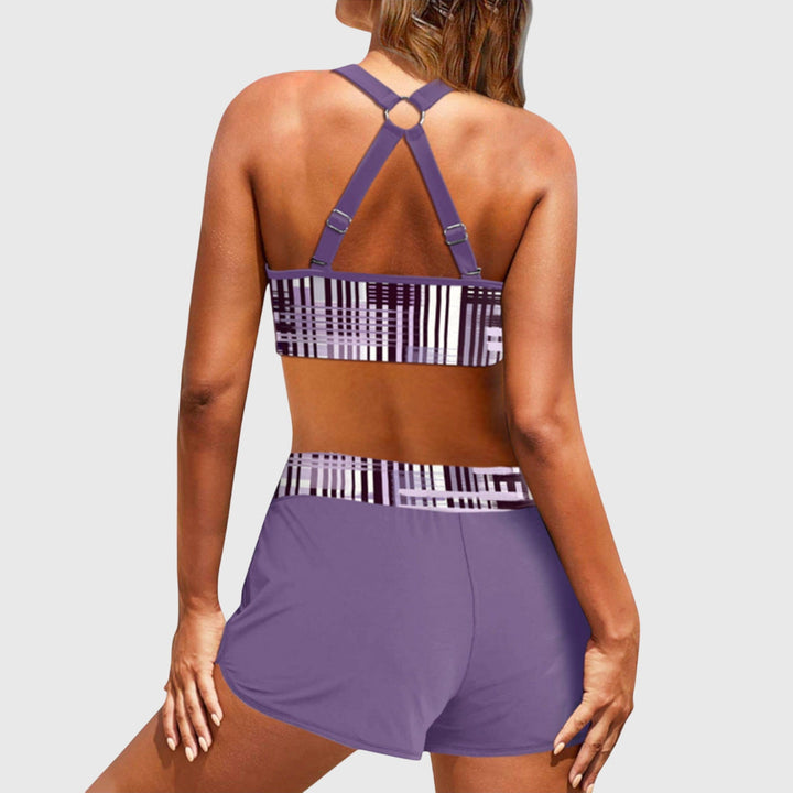 Janelle - Bikini a Vita Alta Righe