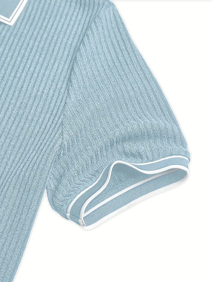 Polo elegante a maniche corte