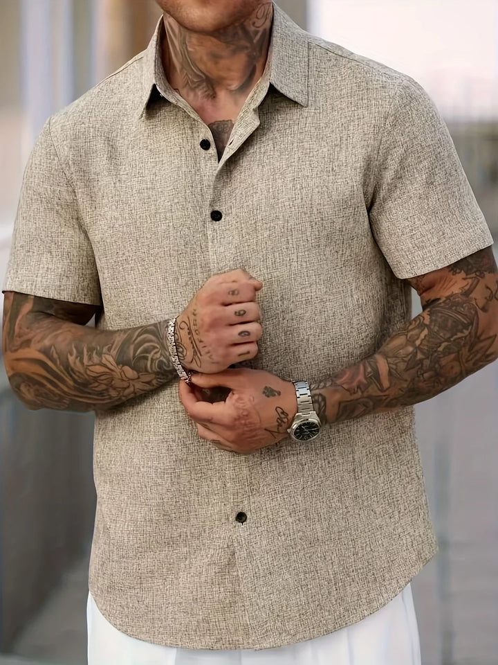 Lenoir | Camicia Elegante a Maniche Corte