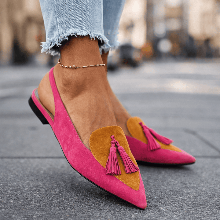 Vivannah | Slingback a Punta con Nappine Maculate