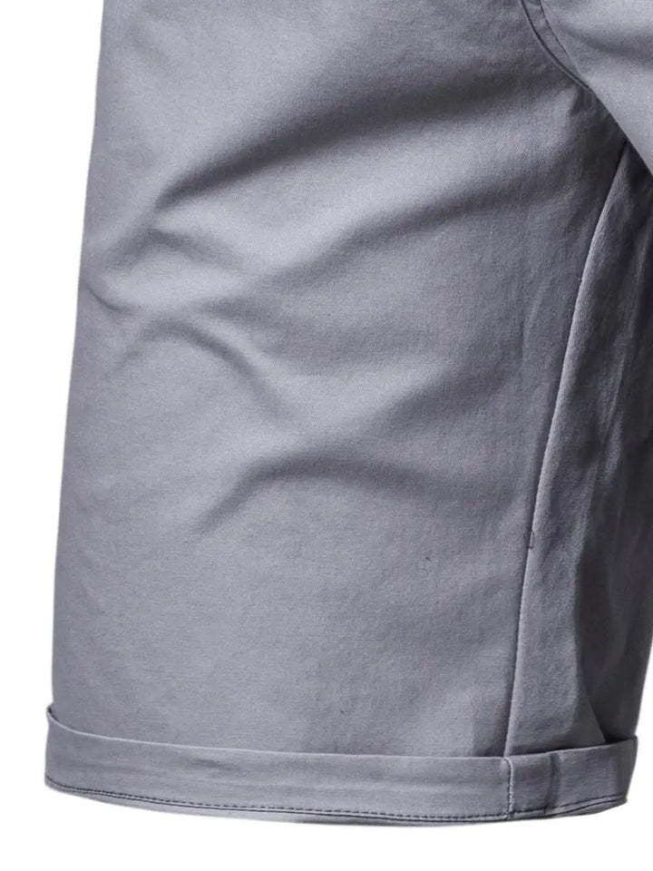 Pantaloni corti in cotone con tasche
