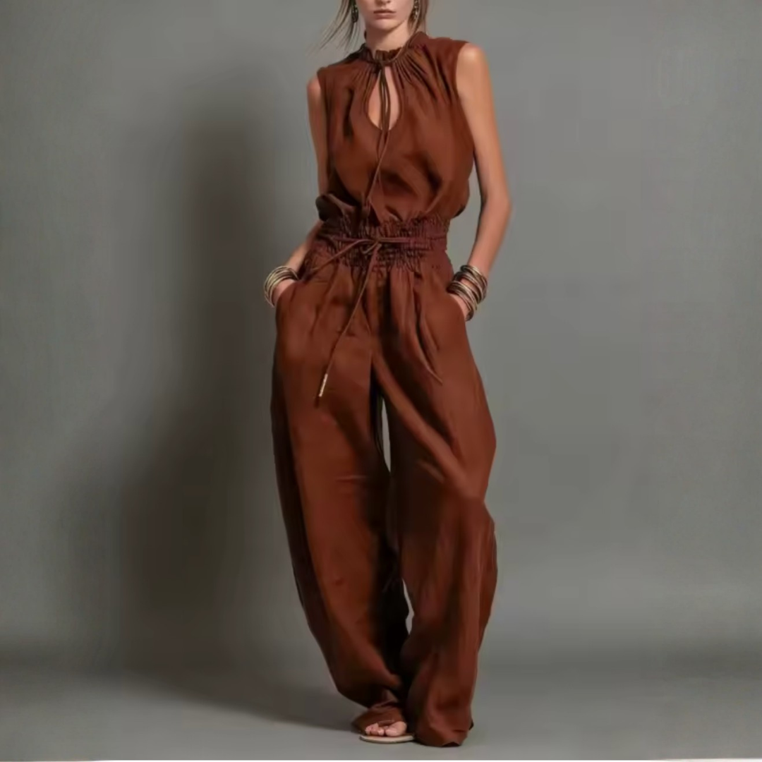 Elariah | Tuta Elegante a Gamba Larga