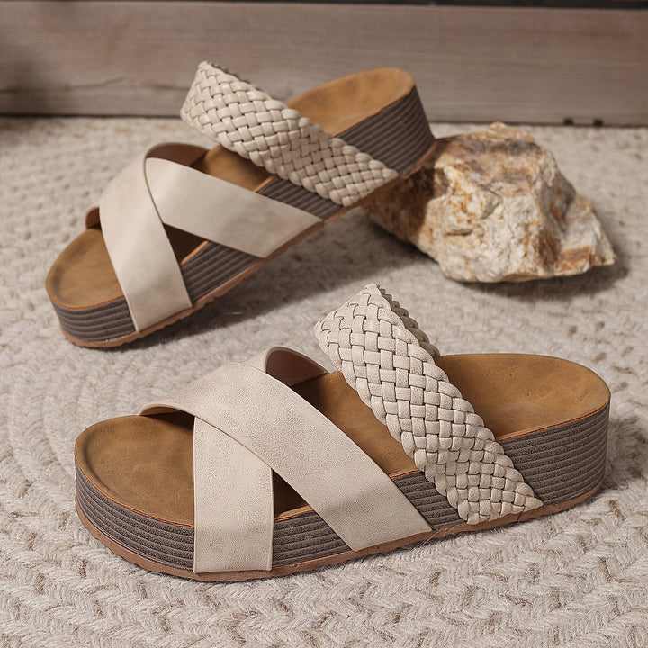 Sandali Eleganza Intrecciata