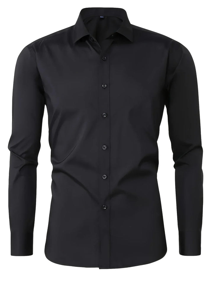 Camicia elegante a maniche lunghe con bottoni