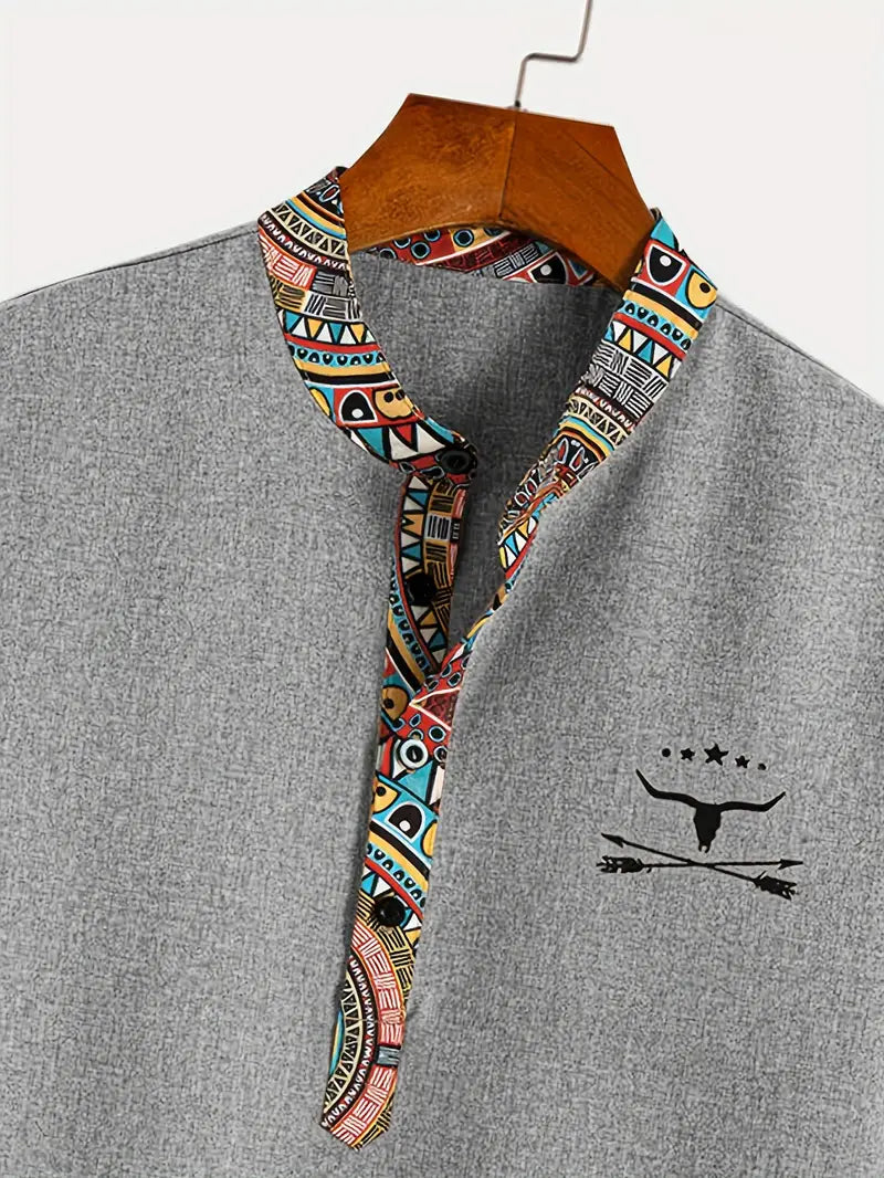 Camicia elegante a maniche corte