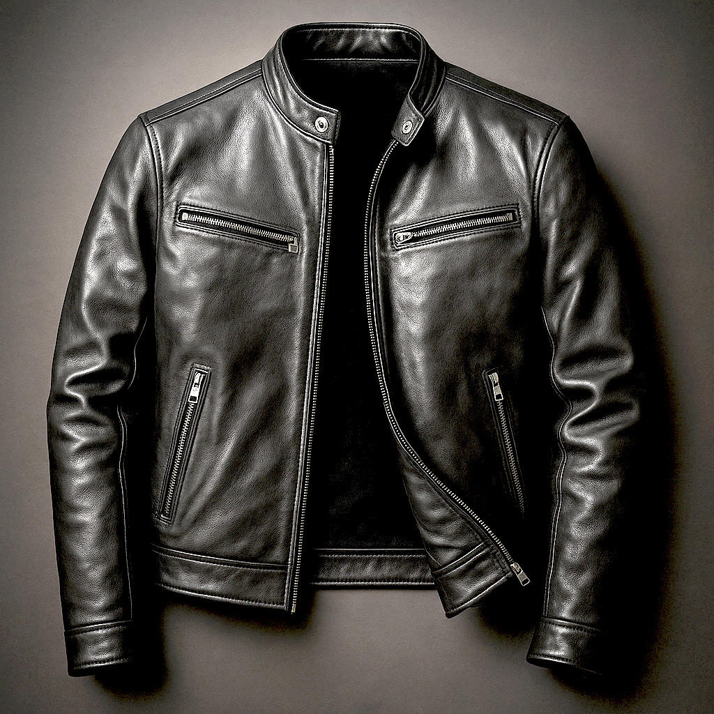 Giacca di pelle vintage