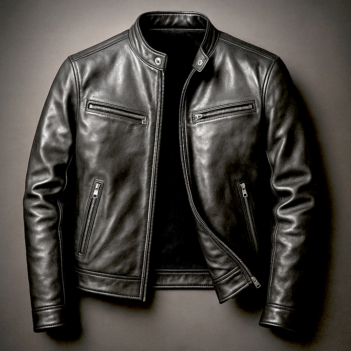 Giacca di pelle vintage