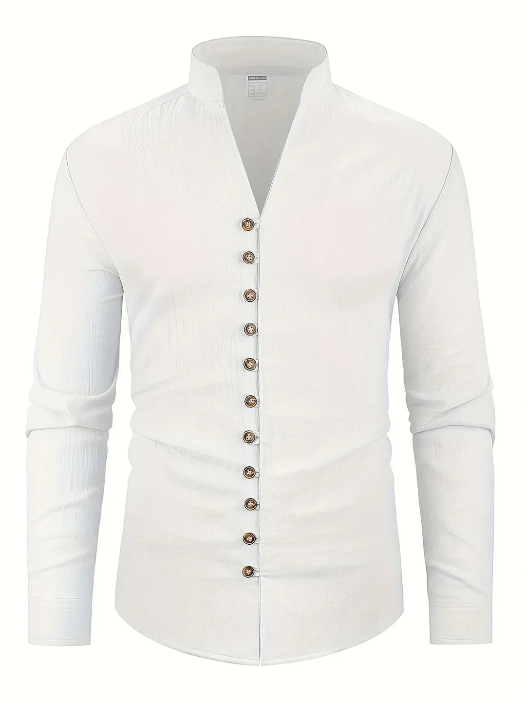 Camicia leggera in cotone a maniche lunghe