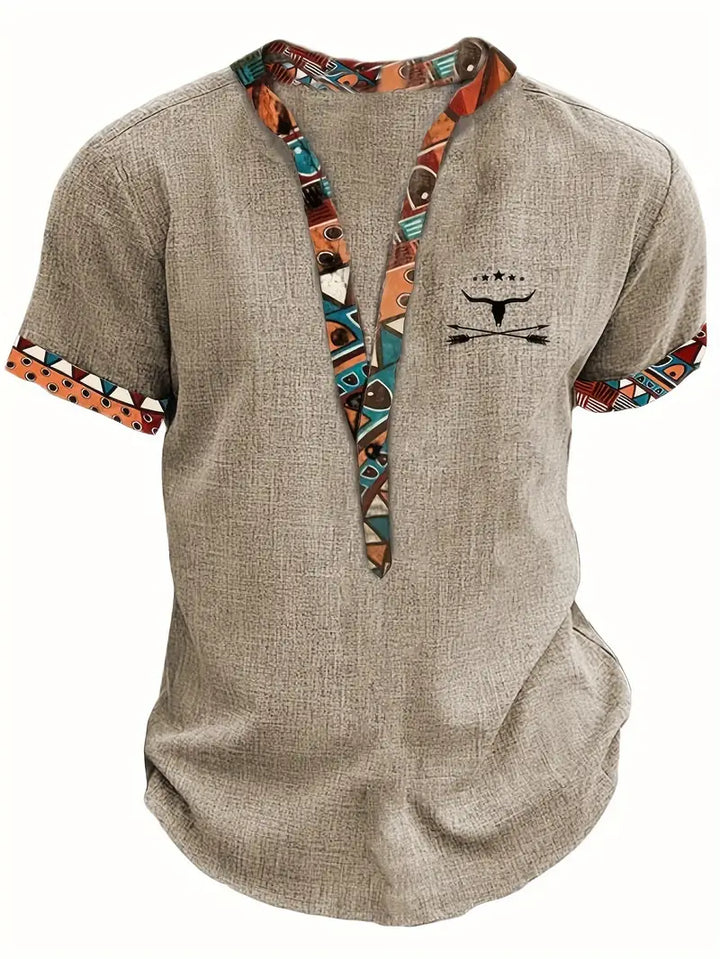 Camicia elegante a maniche corte