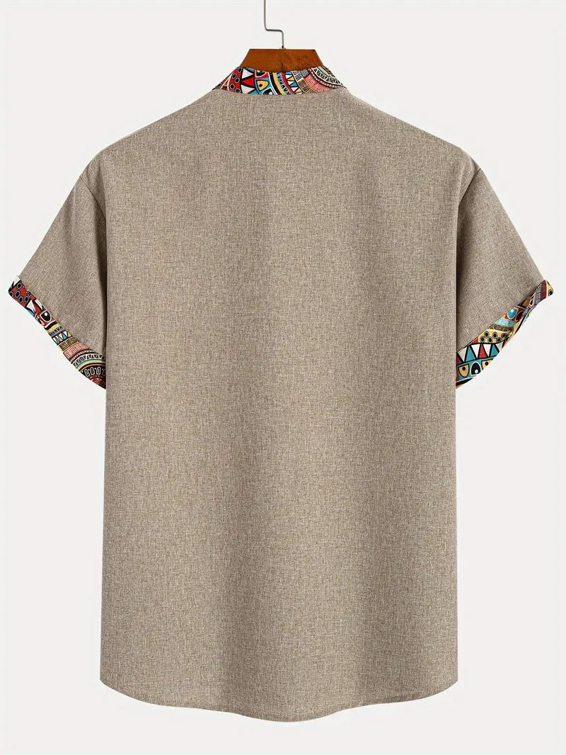 Camicia elegante a maniche corte