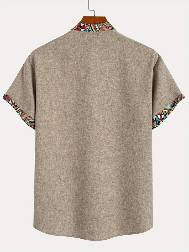 Camicia elegante a maniche corte