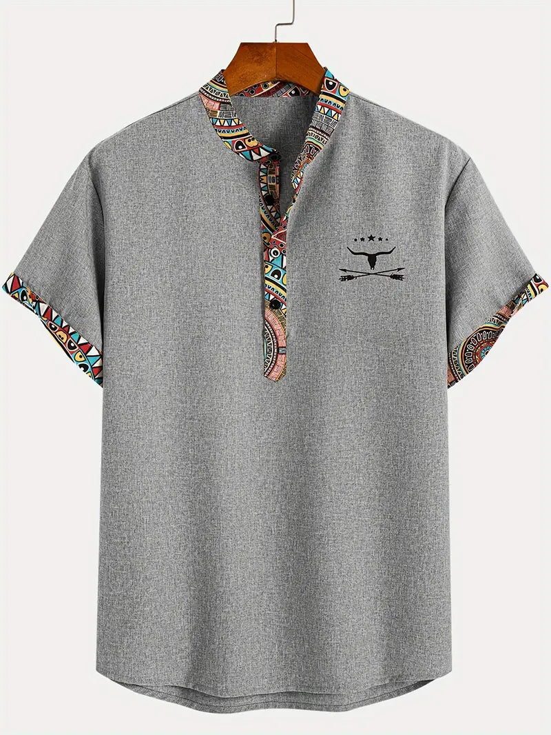 Camicia elegante a maniche corte
