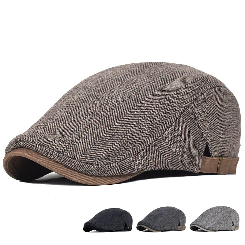 Cappello Moderno per Uomini con Motivo Chevron
