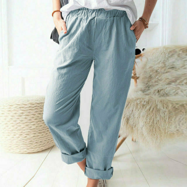 Neria - Pantaloni Soft Structure