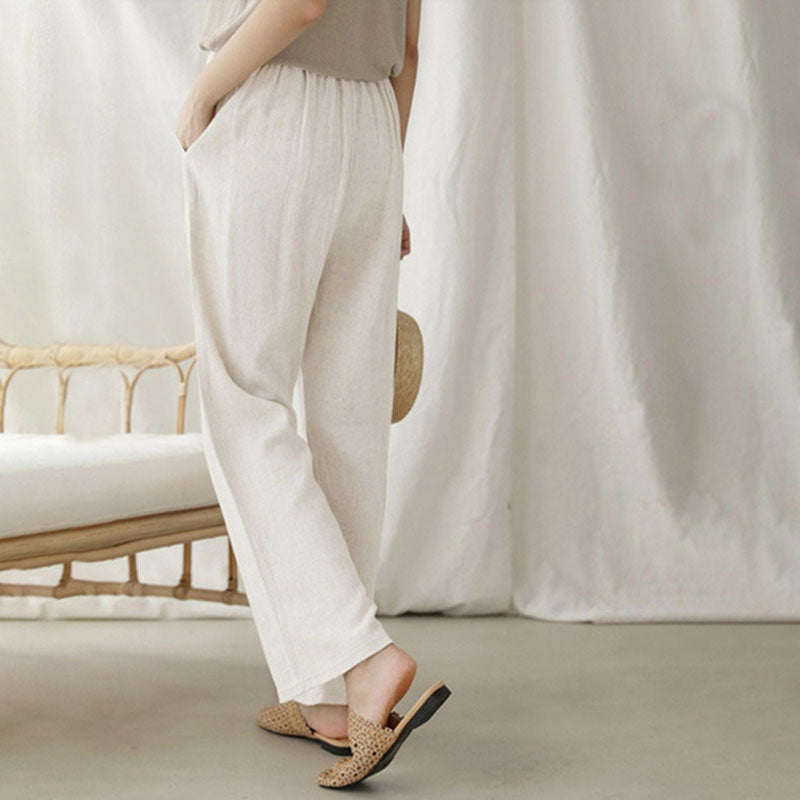 Vara - Pantaloni Relaxed Fit con Coulisse