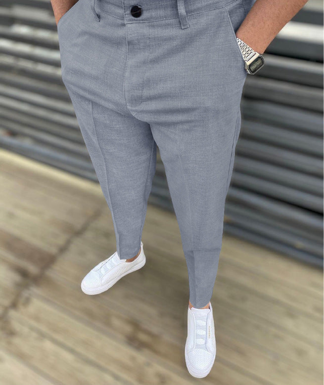 Pantaloni casual slim fit