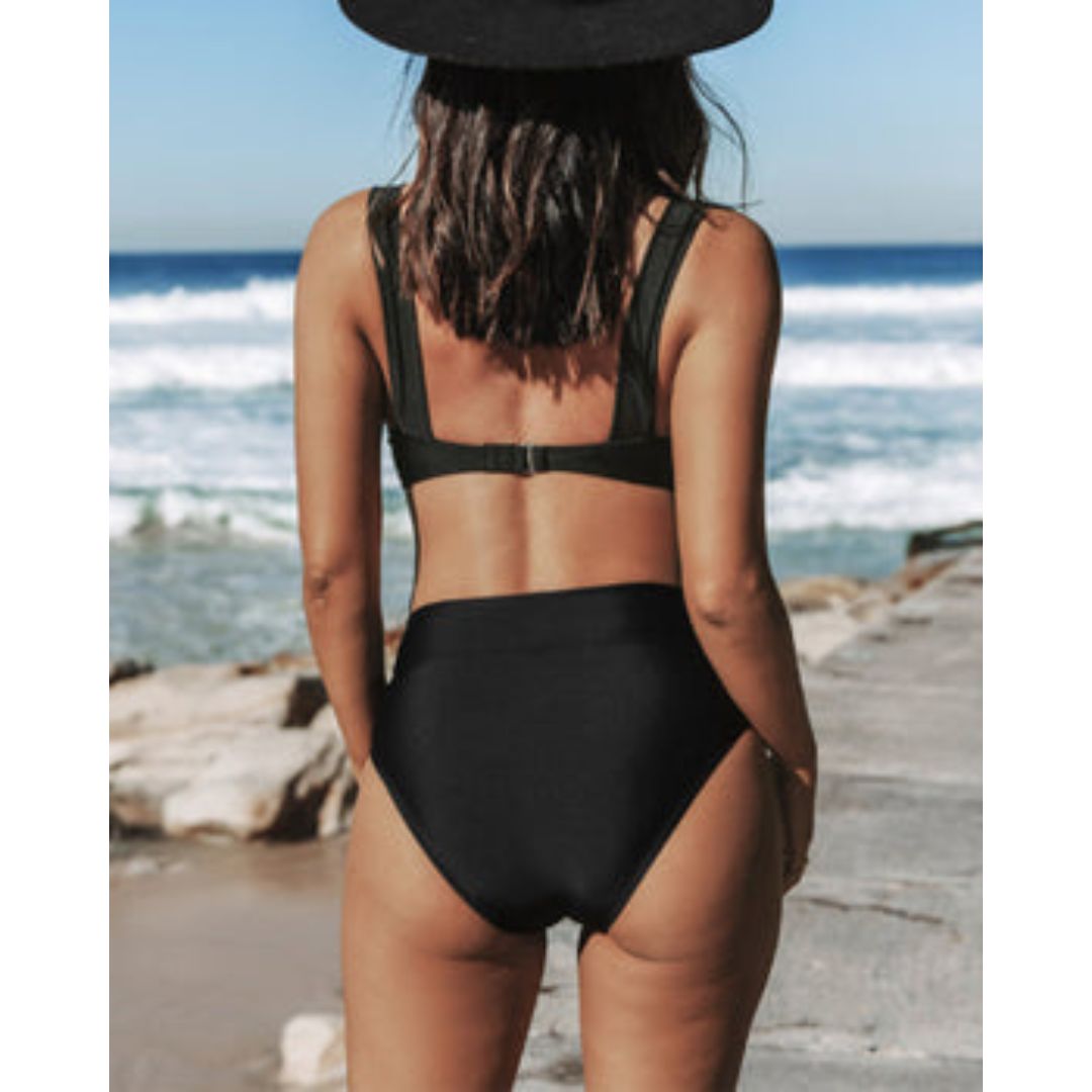 Claire - Costume da bagno a vita alta