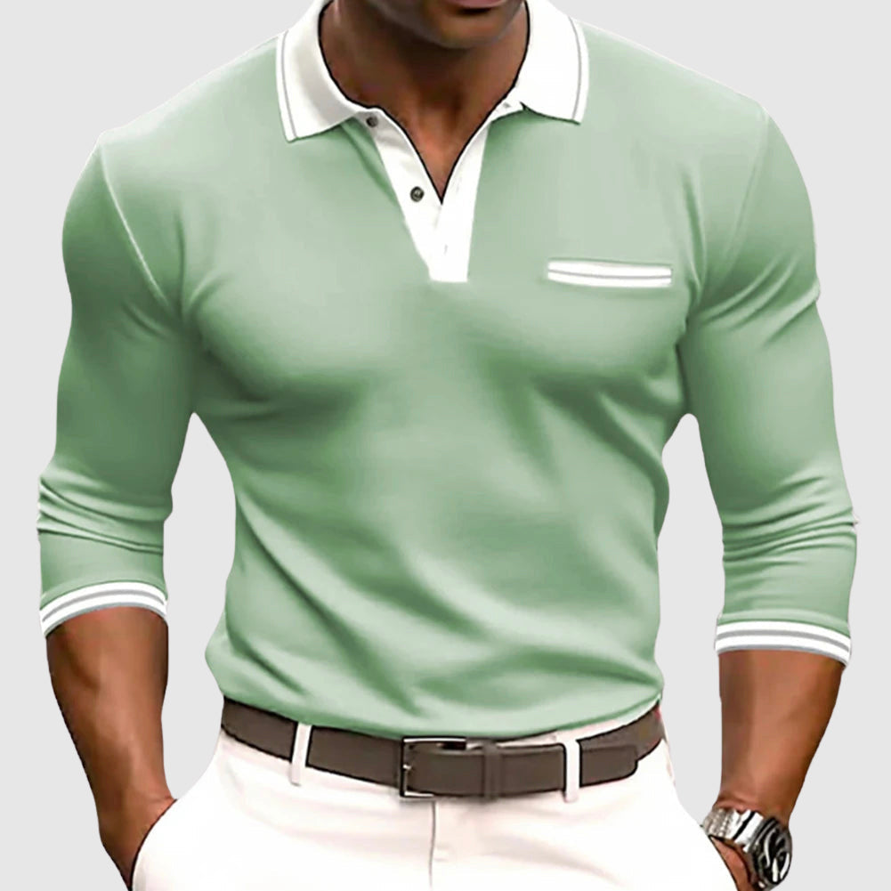 Camicia con dettagli a contrasto eleganti
