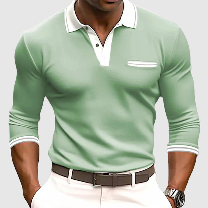 Camicia con dettagli a contrasto eleganti