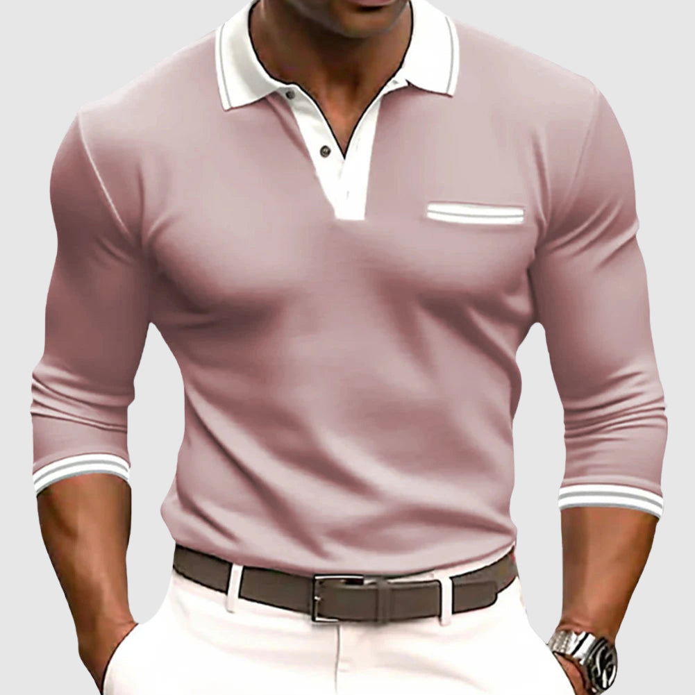 Camicia con dettagli a contrasto eleganti