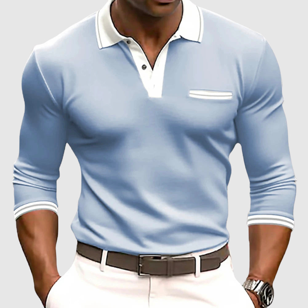 Camicia con dettagli a contrasto eleganti