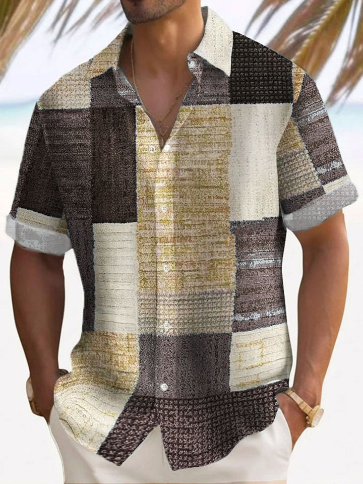 Camicia elegante a maniche corte