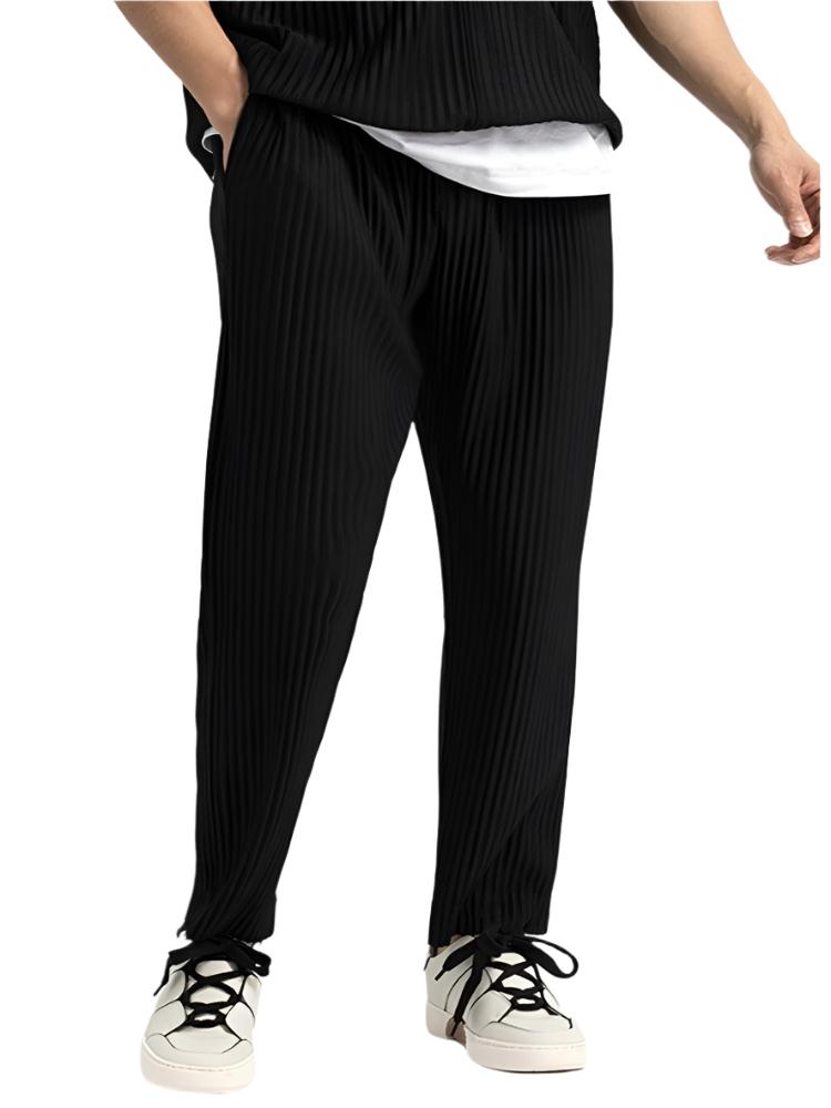 Pantaloni in cotone a coste