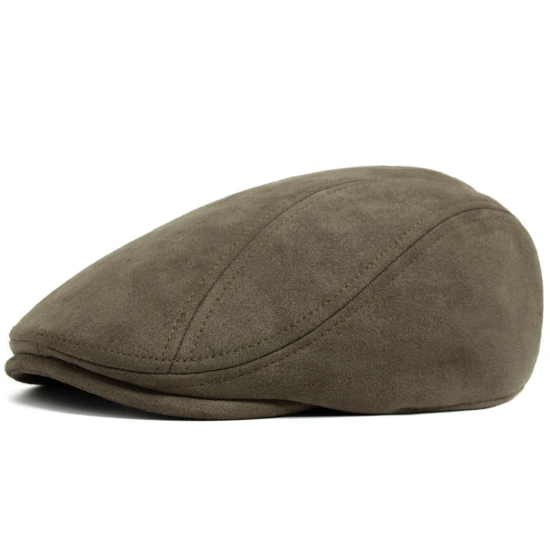 Berretto classico in suede