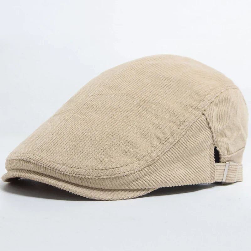 Cappello in velluto a coste