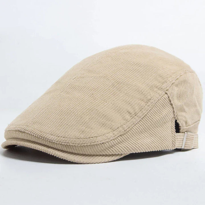 Cappello in velluto a coste