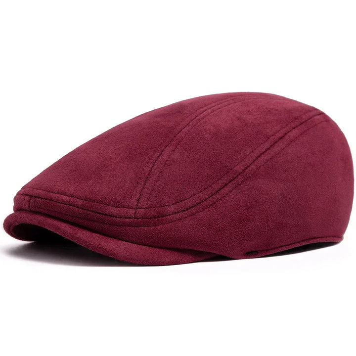 Berretto classico in suede