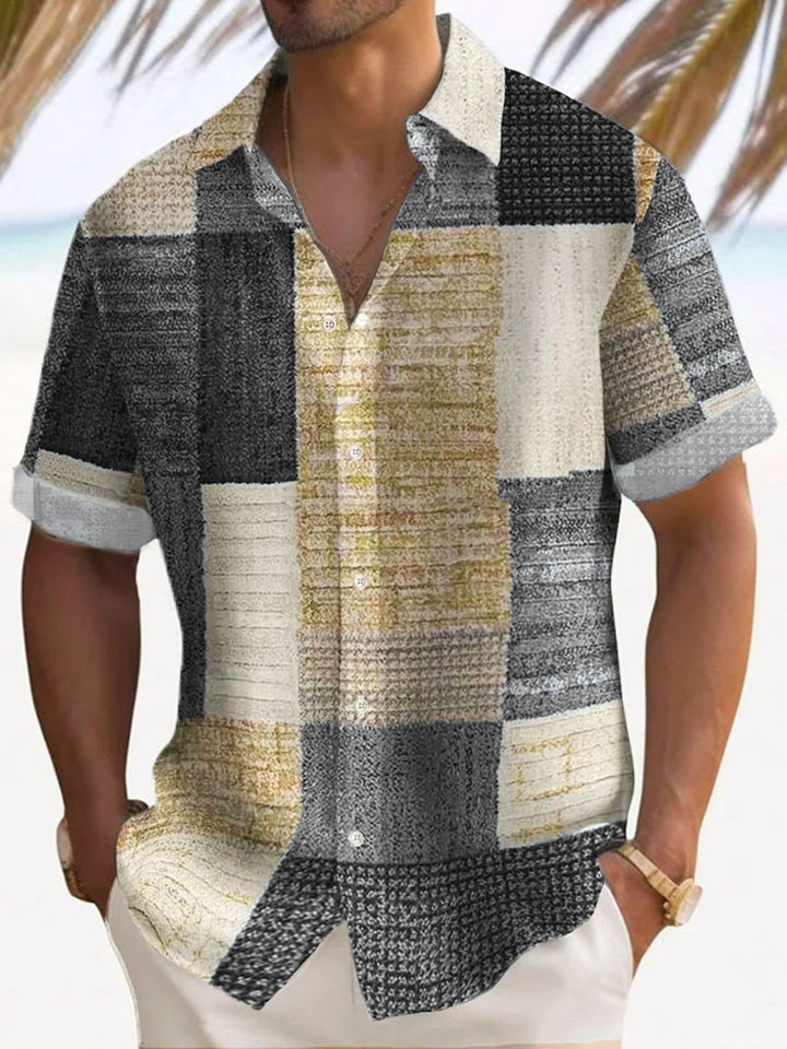 Camicia elegante a maniche corte