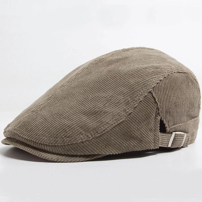 Cappello in velluto a coste