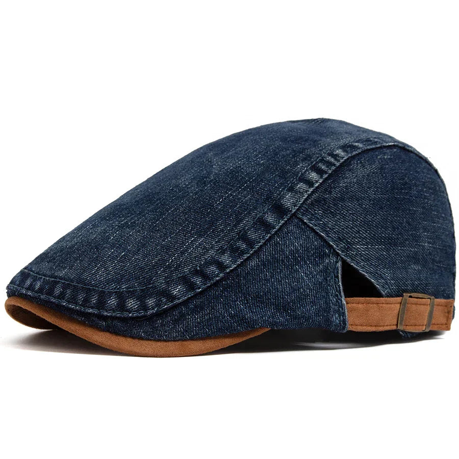 Cappellino in denim per uomo