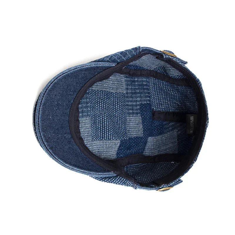 Cappellino in denim per uomo