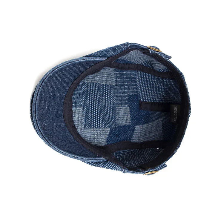 Cappellino in denim per uomo