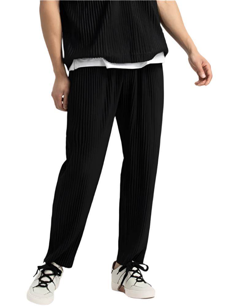 Pantaloni in cotone a coste