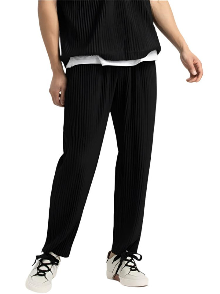 Pantaloni in cotone a coste