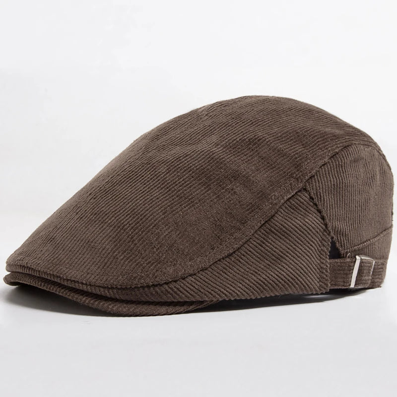 Cappello in velluto a coste
