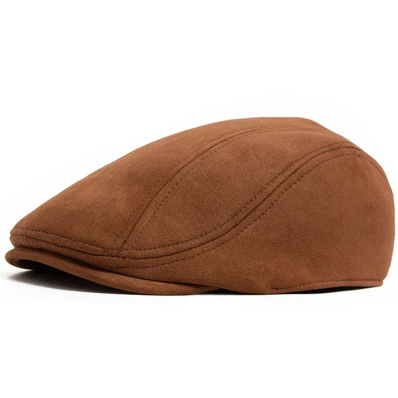 Berretto classico in suede