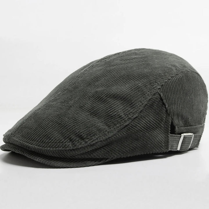 Cappello in velluto a coste