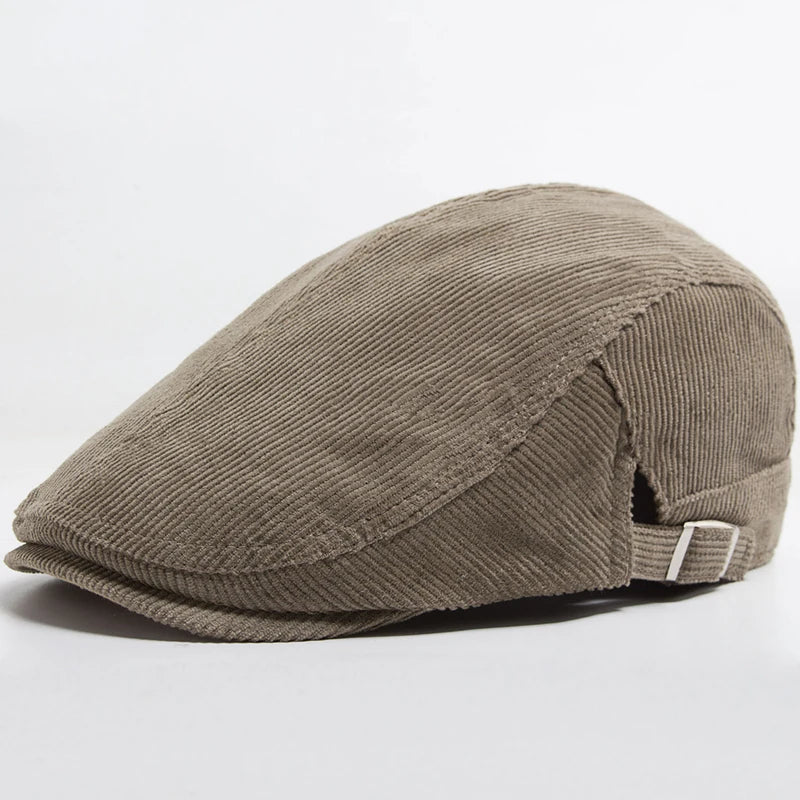 Cappello in velluto a coste