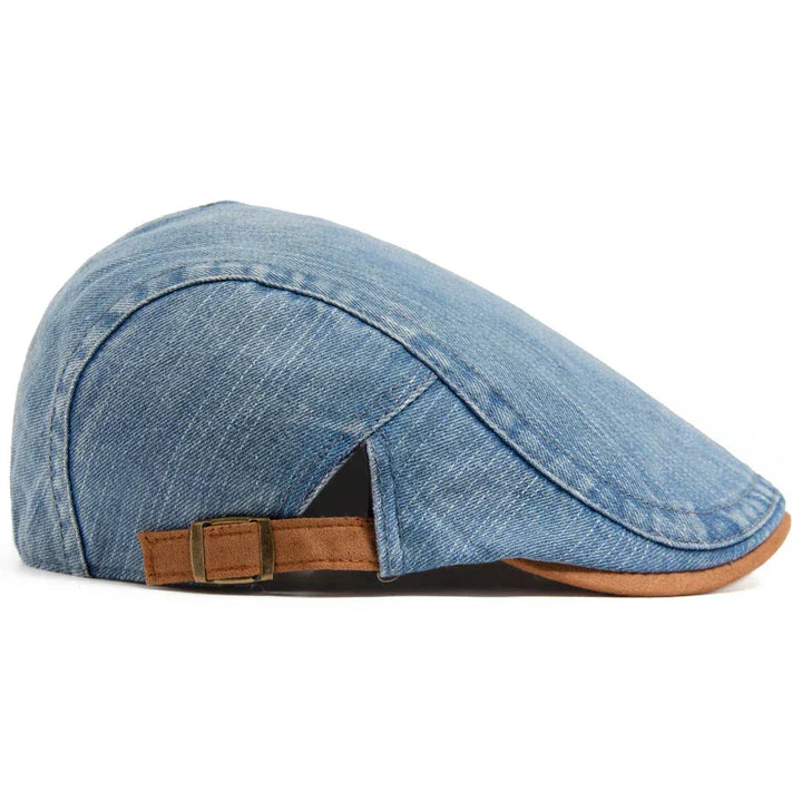 Berretto piatto premium in denim – stile senza tempo e comfort quotidiano