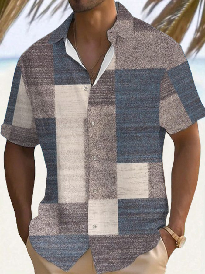 Camicia elegante a maniche corte