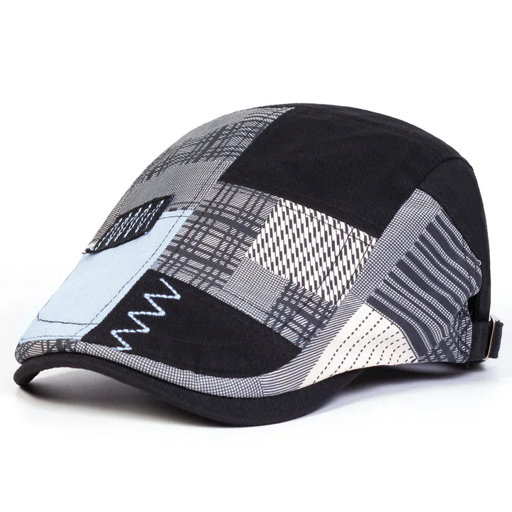 Cappellino patchwork da uomo
