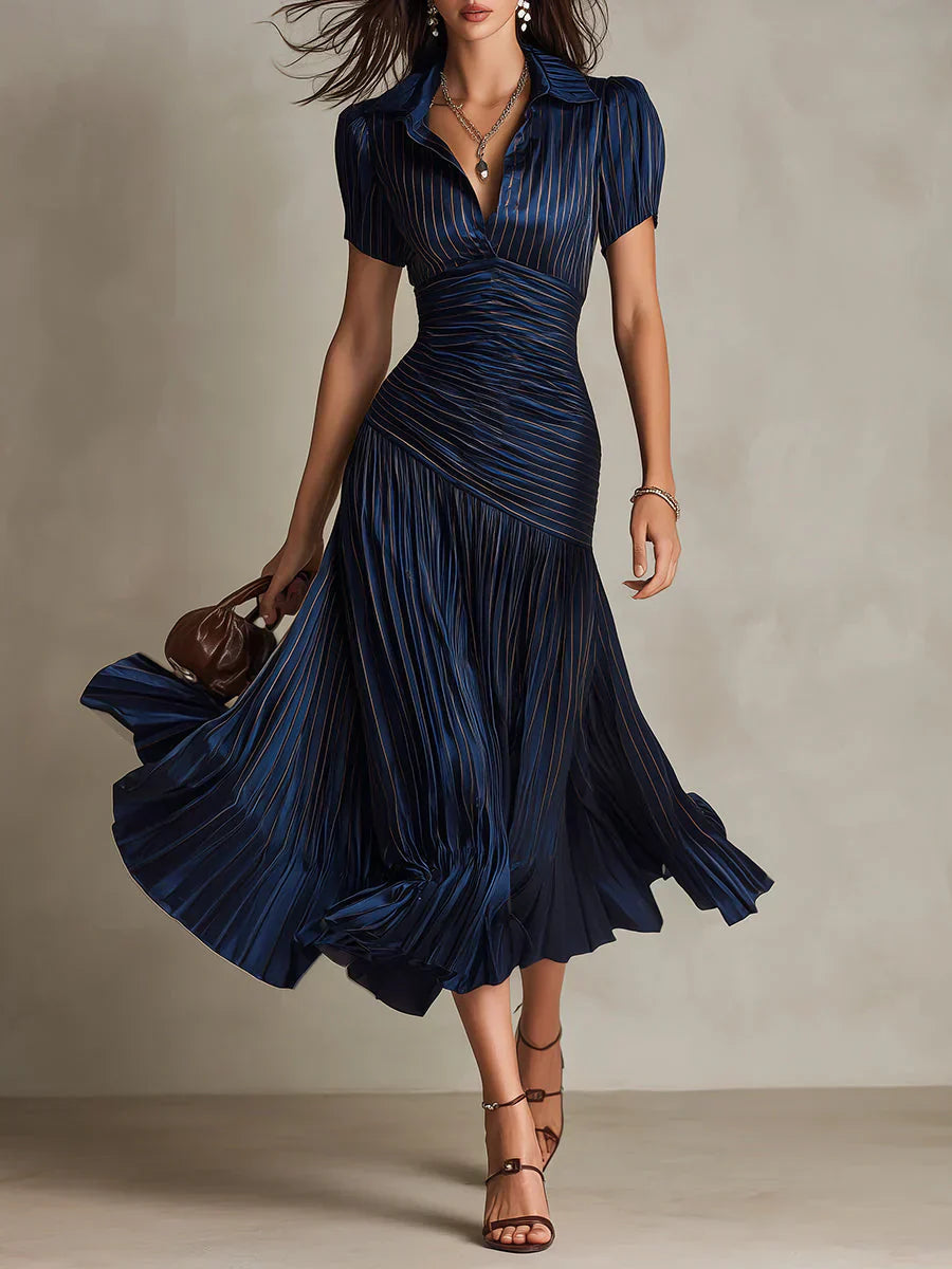 Firenze | Abito Maxi Chiffon Vintage Elegante