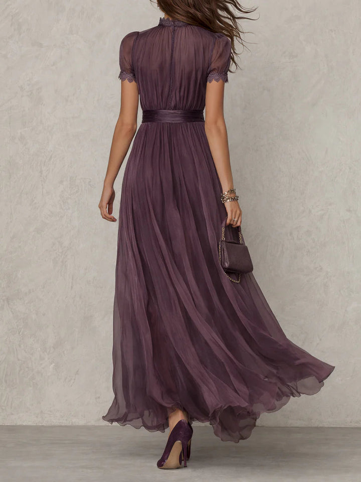 Ashley | Vestito Maxi Chiffon Vintage Elegante