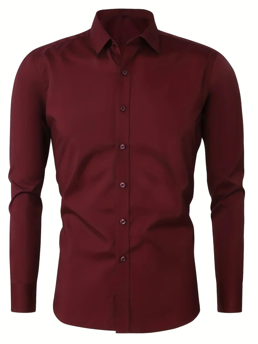Camicia elegante a maniche lunghe con bottoni