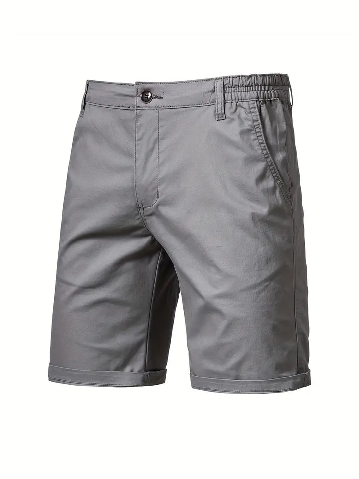 Pantaloni corti in cotone con tasche